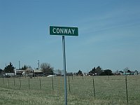 USA - Conway TX - City Sign (20 Apr 2009)